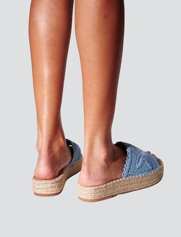 Zoccoletto di South Beach in blu