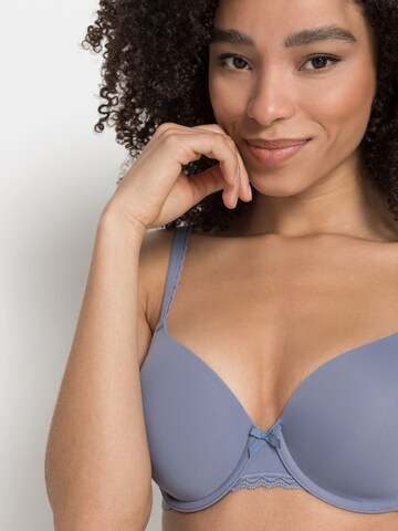 s.Oliver T-shirt Bra in Blue