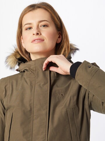 Veste outdoor 'Wildwood' JACK WOLFSKIN en marron