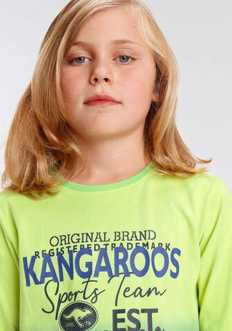 KangaROOS Shirt in Grün