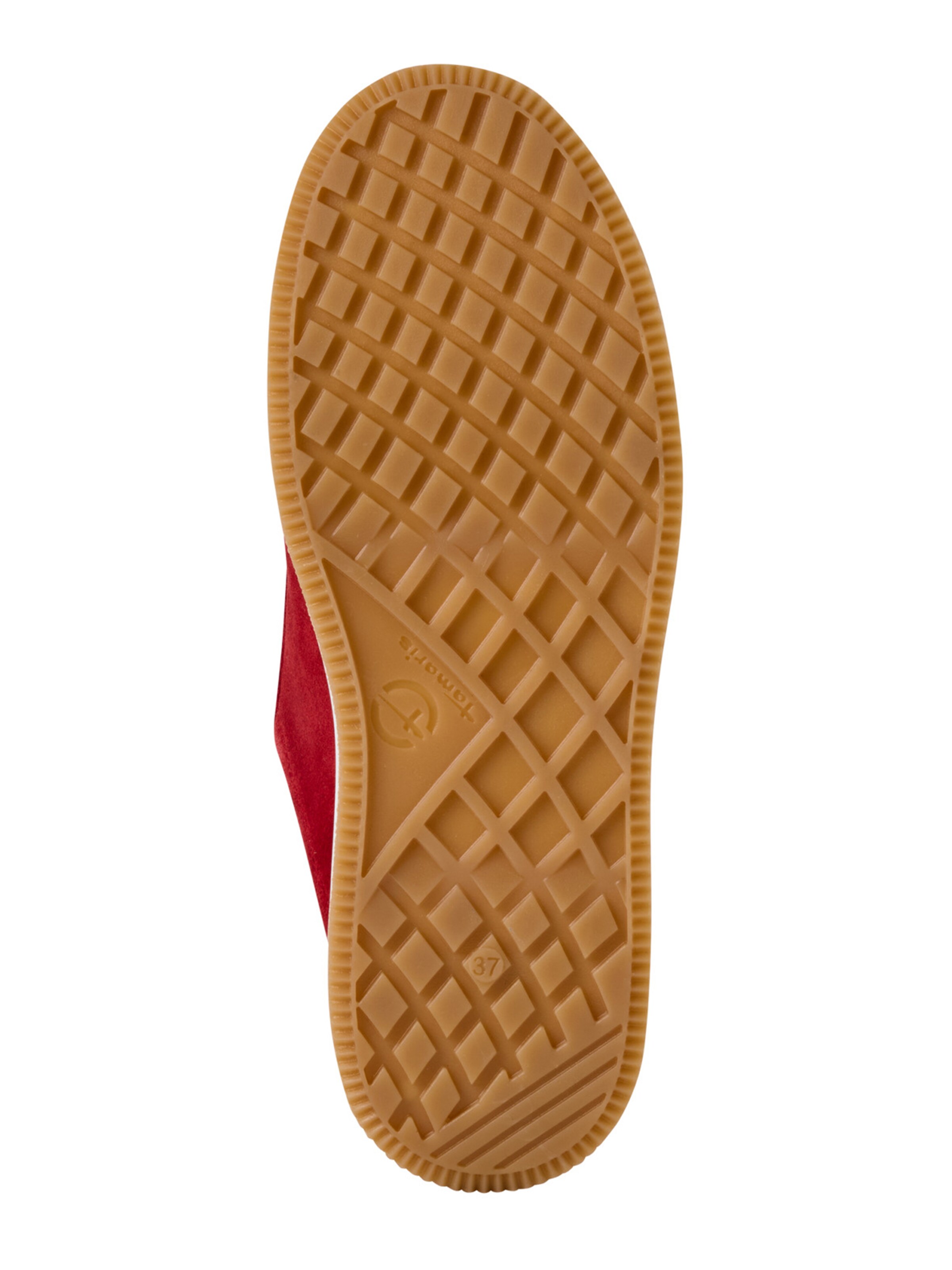 Sneaker bassa di Tamaris in rosso