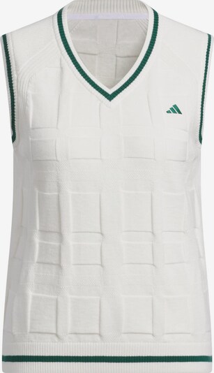 ADIDAS PERFORMANCE Sports Vest ' Go-To ' in Dark green / White, Item view