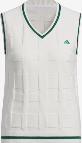 ADIDAS PERFORMANCE Sports Vest ' Go-To ' in White: front