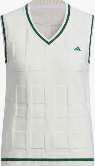 ADIDAS PERFORMANCE Gilet de sport ' Go-To ' en vert foncé / blanc, Vue avec produit