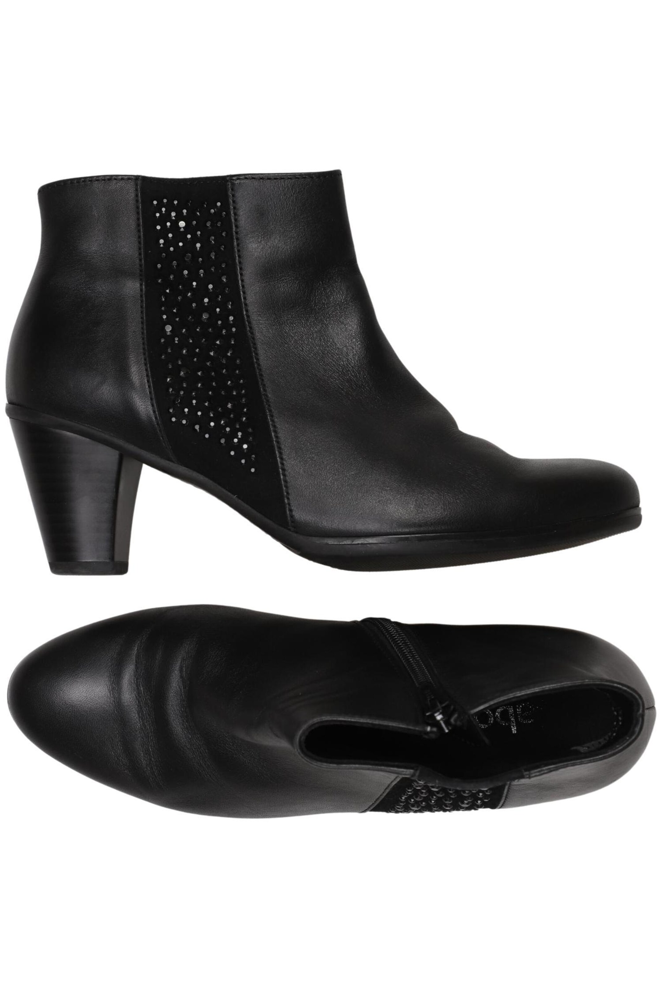 GABOR Stiefelette 38 in Schwarz: Vorderseite