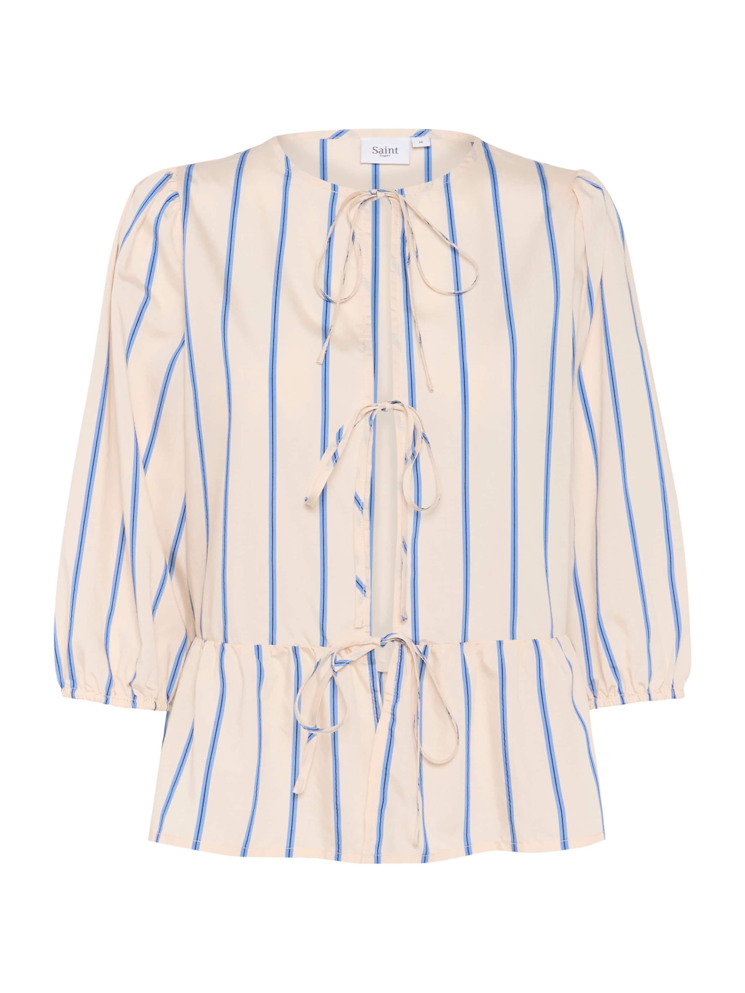 SAINT TROPEZ Blouse 'KotrinaSZ' in Blue: front