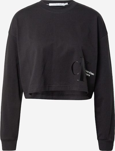Marškinėliai 'DYNAMIC' iš Calvin Klein Jeans, spalva – juoda / balta, Prekių apžvalga