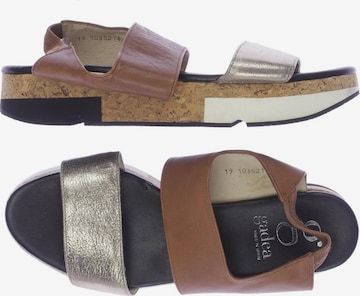 GADEA Sandals & High-Heeled Sandals in 39 in Brown: front