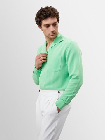 Coupe regular Chemise Antioch en vert