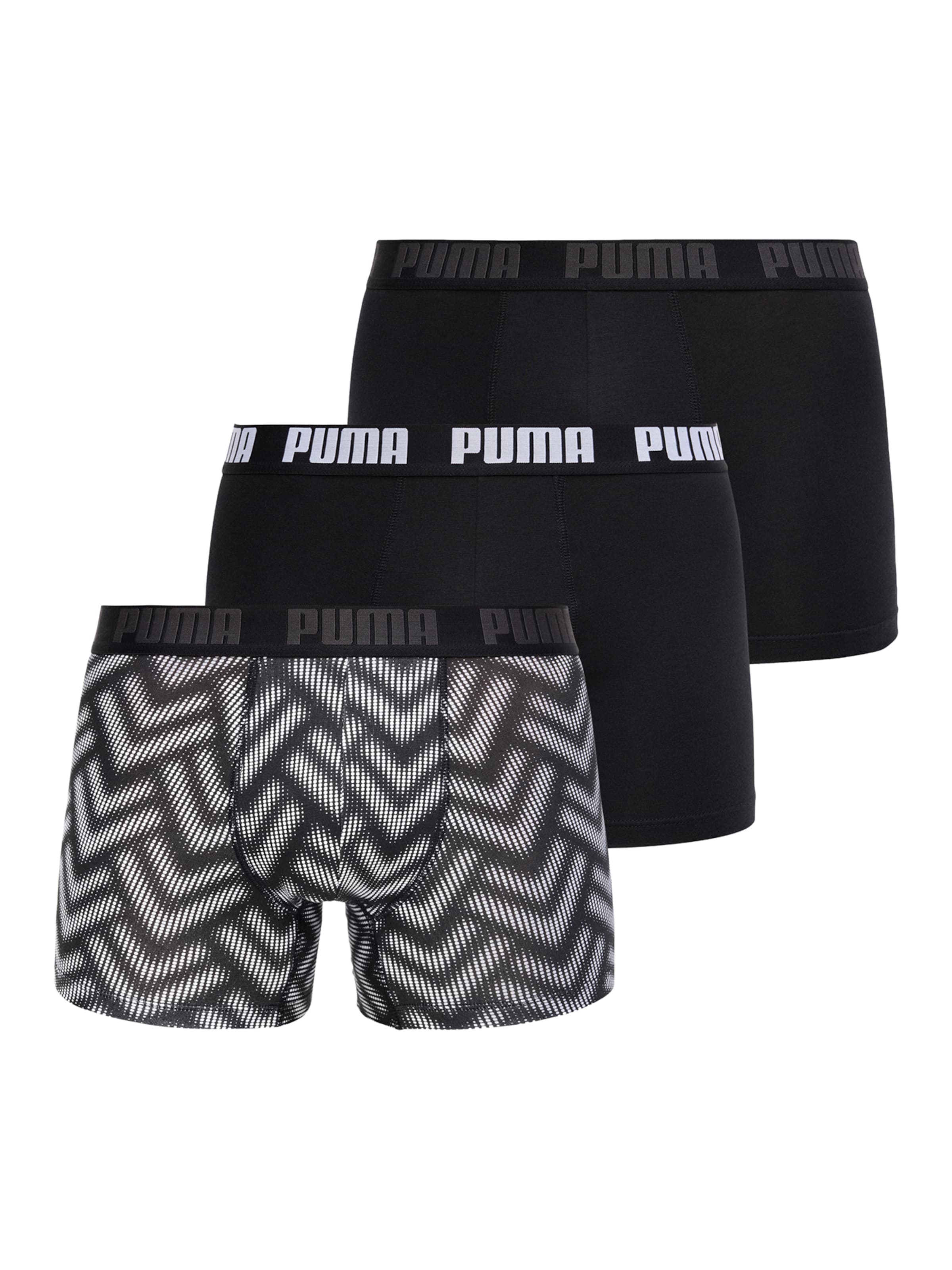 PUMA Boksarice | črna barva: sprednja stran