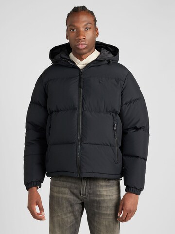 LACOSTE Winter jacket in Black: front