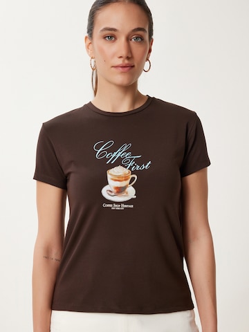 Happiness İstanbul Majica | rjava barva