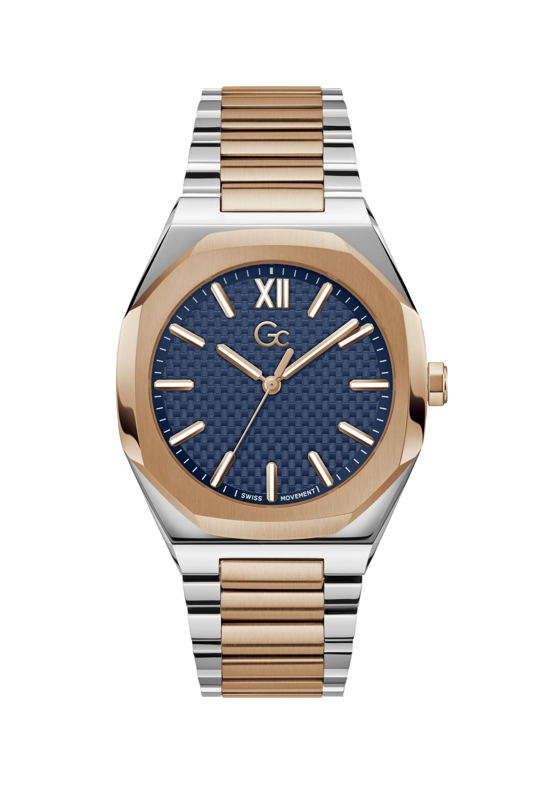 Gc Analog Watch 'Coussin Sleek' in Silver: front