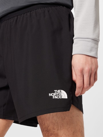 THE NORTH FACE Regularen Športne hlače 'SUNRISER' | črna barva
