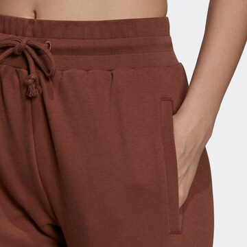 évasé Pantalon ADIDAS ORIGINALS en marron