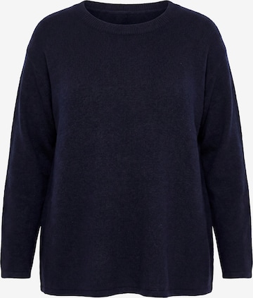 Ulla Popken Pullover in Schwarz: Vorderseite