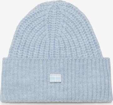 Bonnet Tommy Jeans en bleu : devant