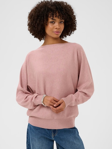 CULTURE Sveter 'CUannemarie' - Ružová: predná strana