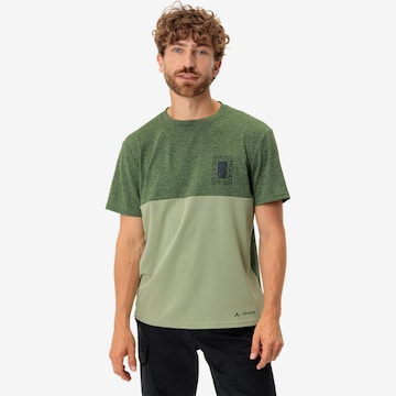VAUDE Functioneel shirt 'Neyland II' in Groen: voorkant