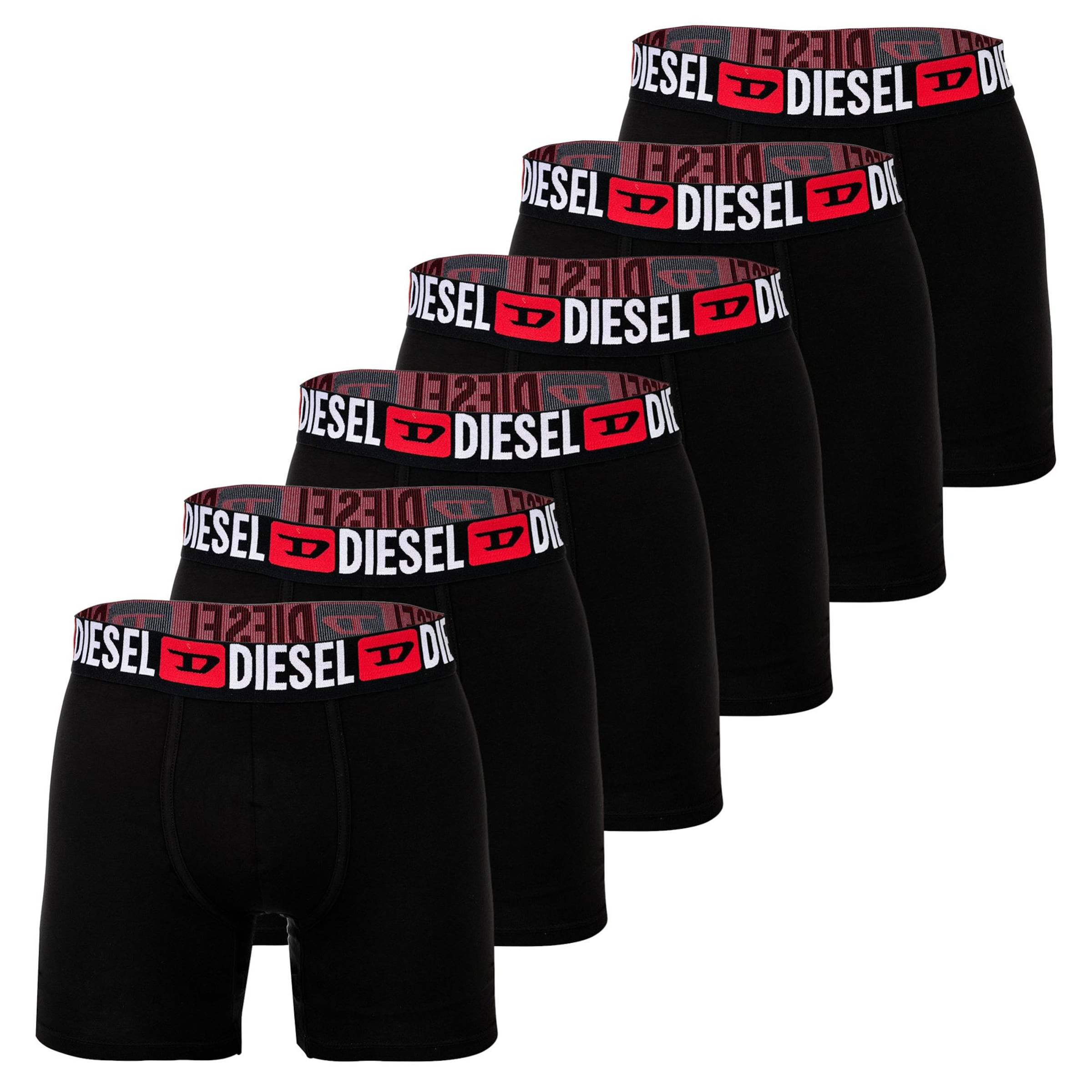 DIESEL Boxeralsók - fekete: elől