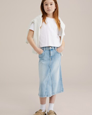 Jupe WE Fashion en bleu