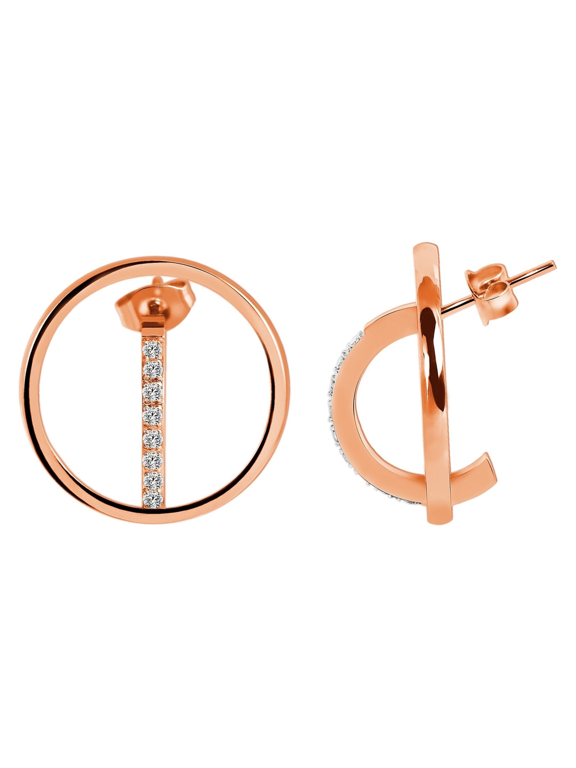 Akzent Ohrringe 'Melinda, langlebig'‌‌‌‌‌‌‌‌ in Gold