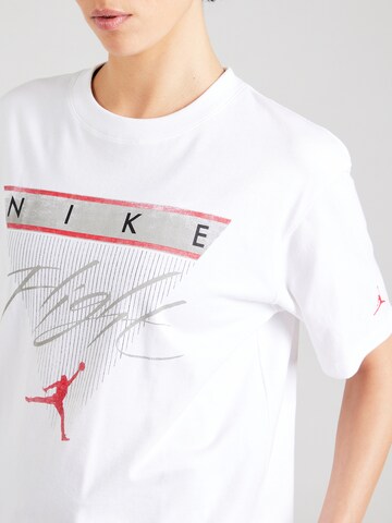 Jordan Μπλουζάκι 'Flight Heritage' σε λευκό