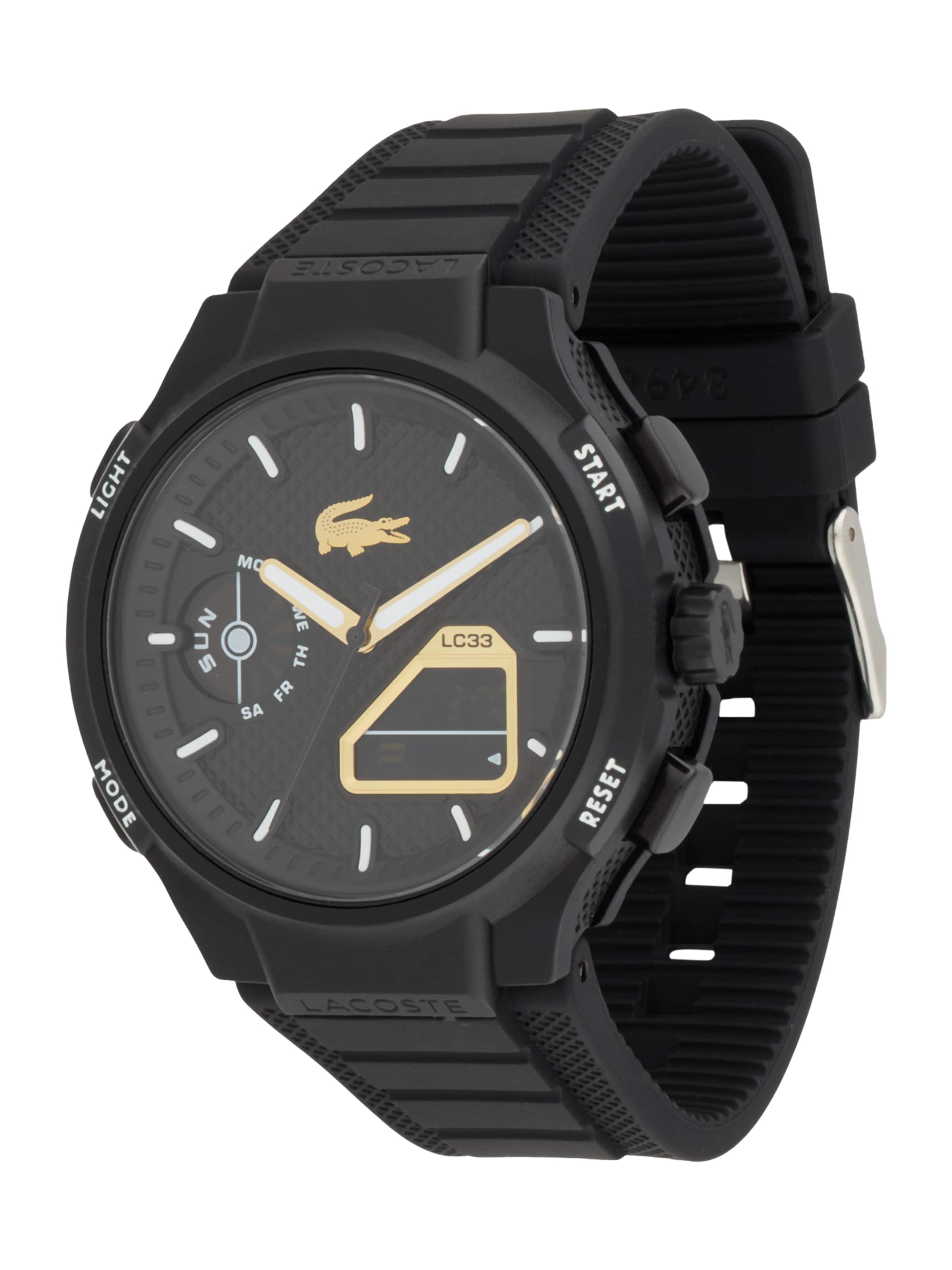 LACOSTE - Relógios analógicos em preto: frente
