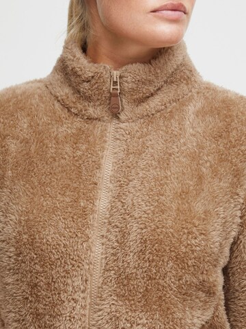 Giacca di pile 'Telsa' di Oxmo in beige