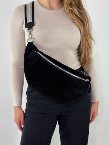 lePelou Fanny Pack 'BOLOGNA' in Black