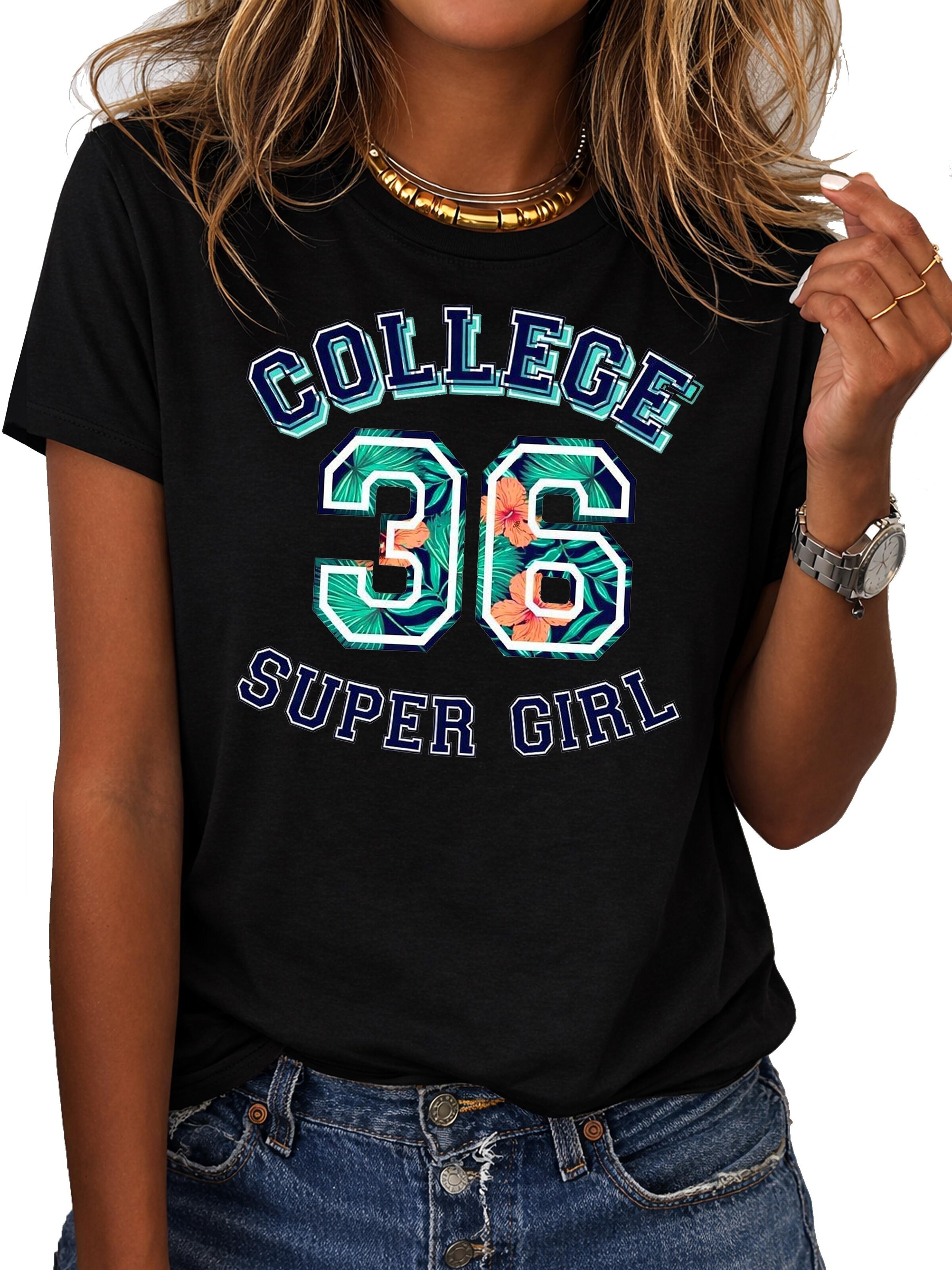 RMK Shirt 'College 36' in Black: front