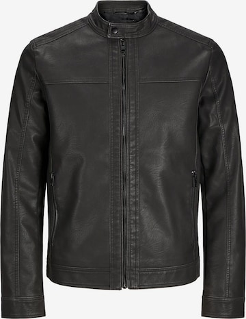 Jacks & Jones Overgangsjakke i sort: forside