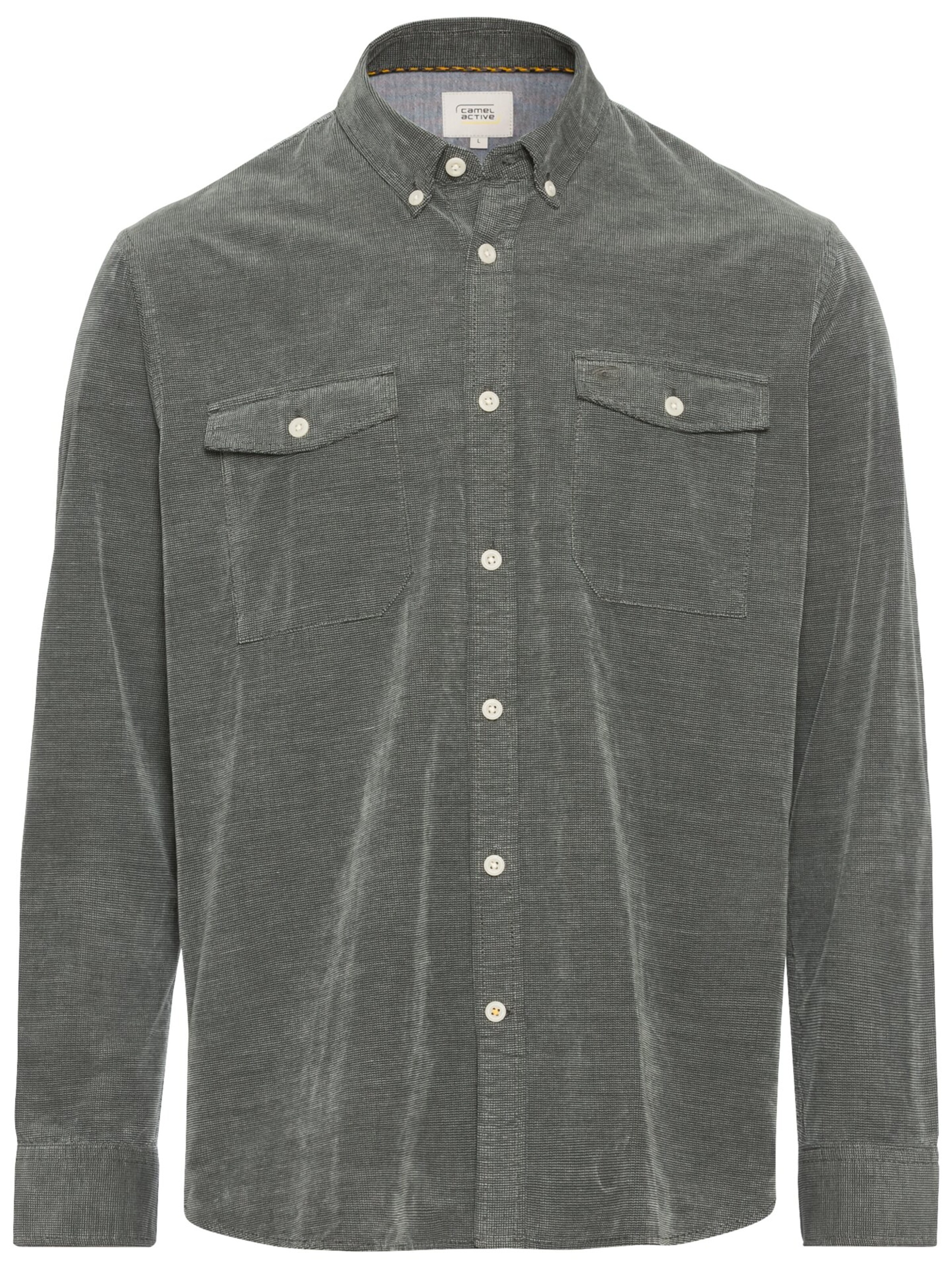 CAMEL ACTIVE Hemd in Grün: Vorderseite