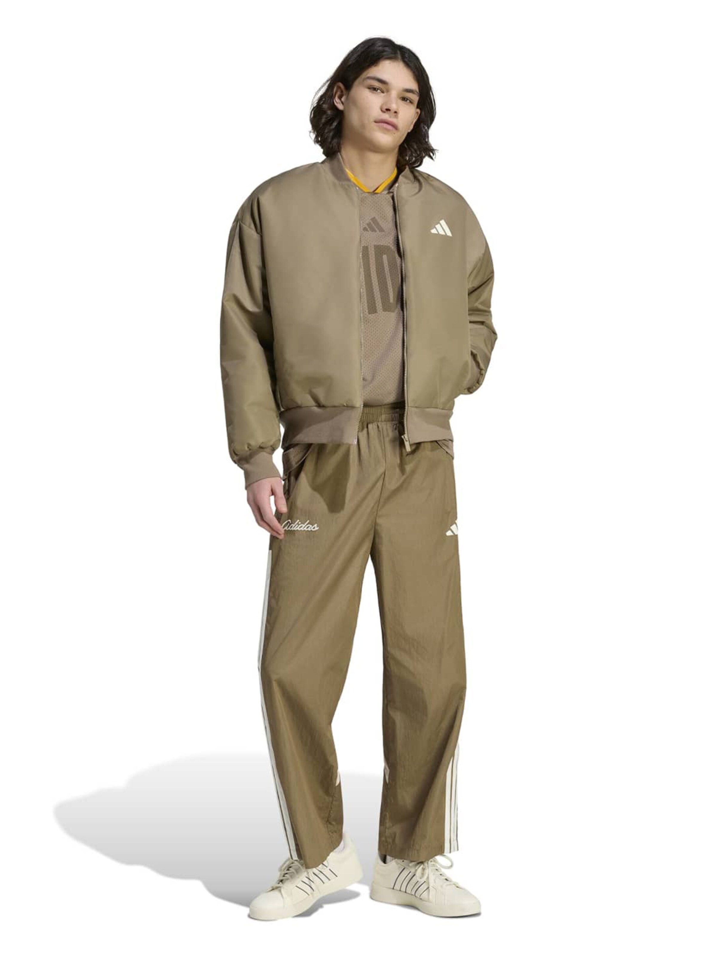 ADIDAS SPORTSWEAR Αθλητικό μπουφάν 'STADIUM' σε πράσινο