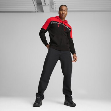 PUMA Zip-Up Hoodie in Red