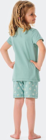 SCHIESSER Schlafanzug in Grün