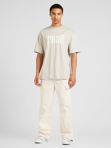 Denim Project Loosefit Hose in Weiß