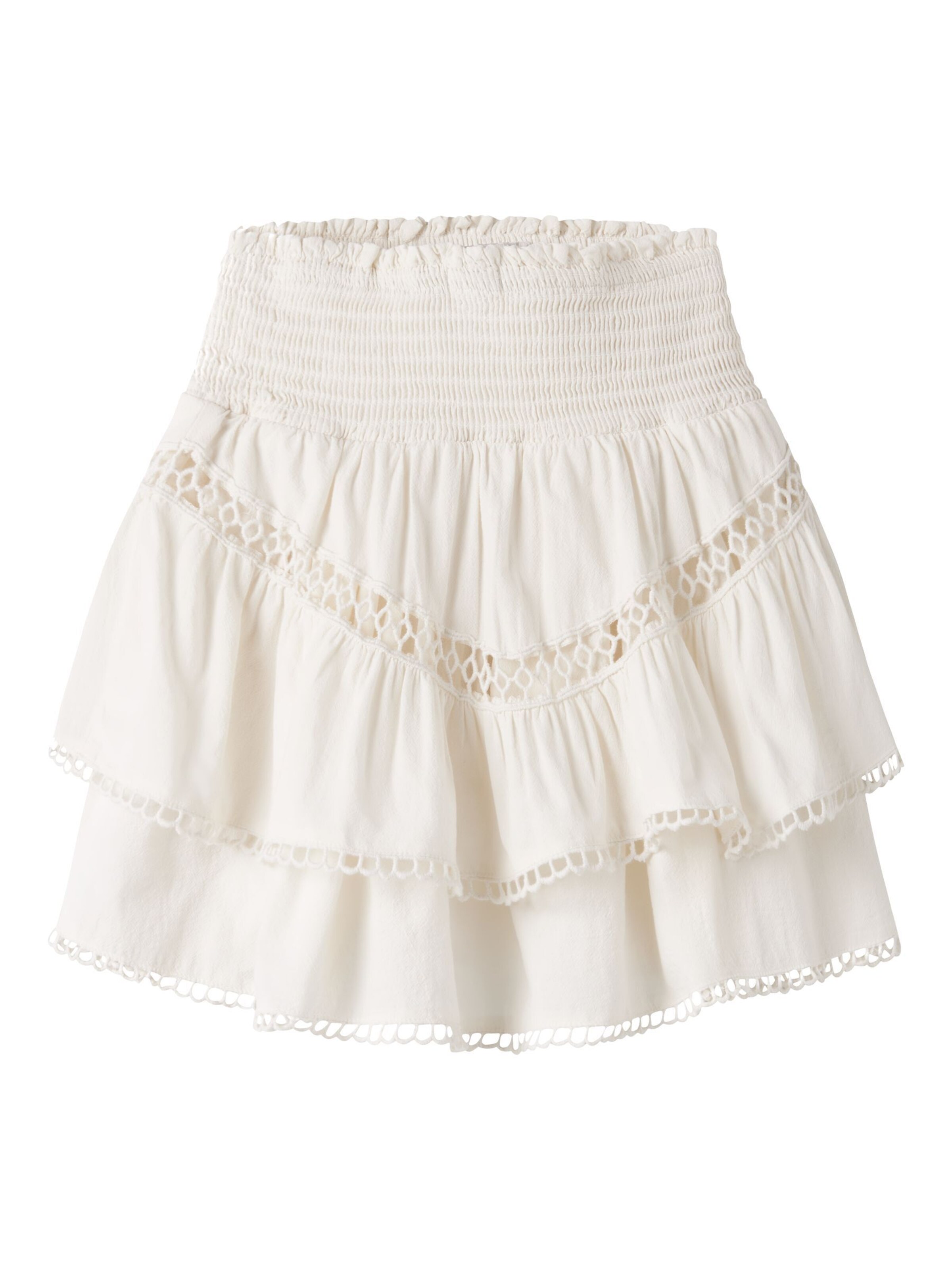 LMTD Rok in Wit: voorkant