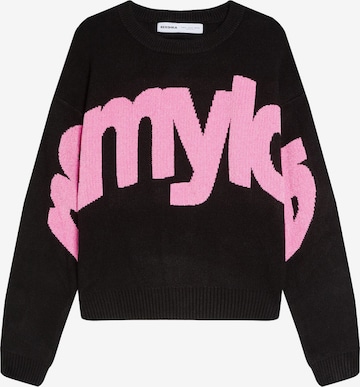 Bershka Neulepaita värissä musta: etupuoli