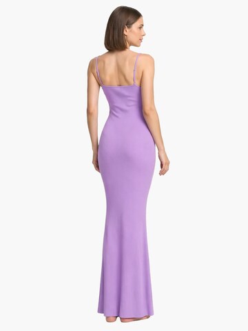 cfab (formerly creamy fabrics) Kleid 'Ribbed Cami Maxikleid'‌‌‌ in Lila