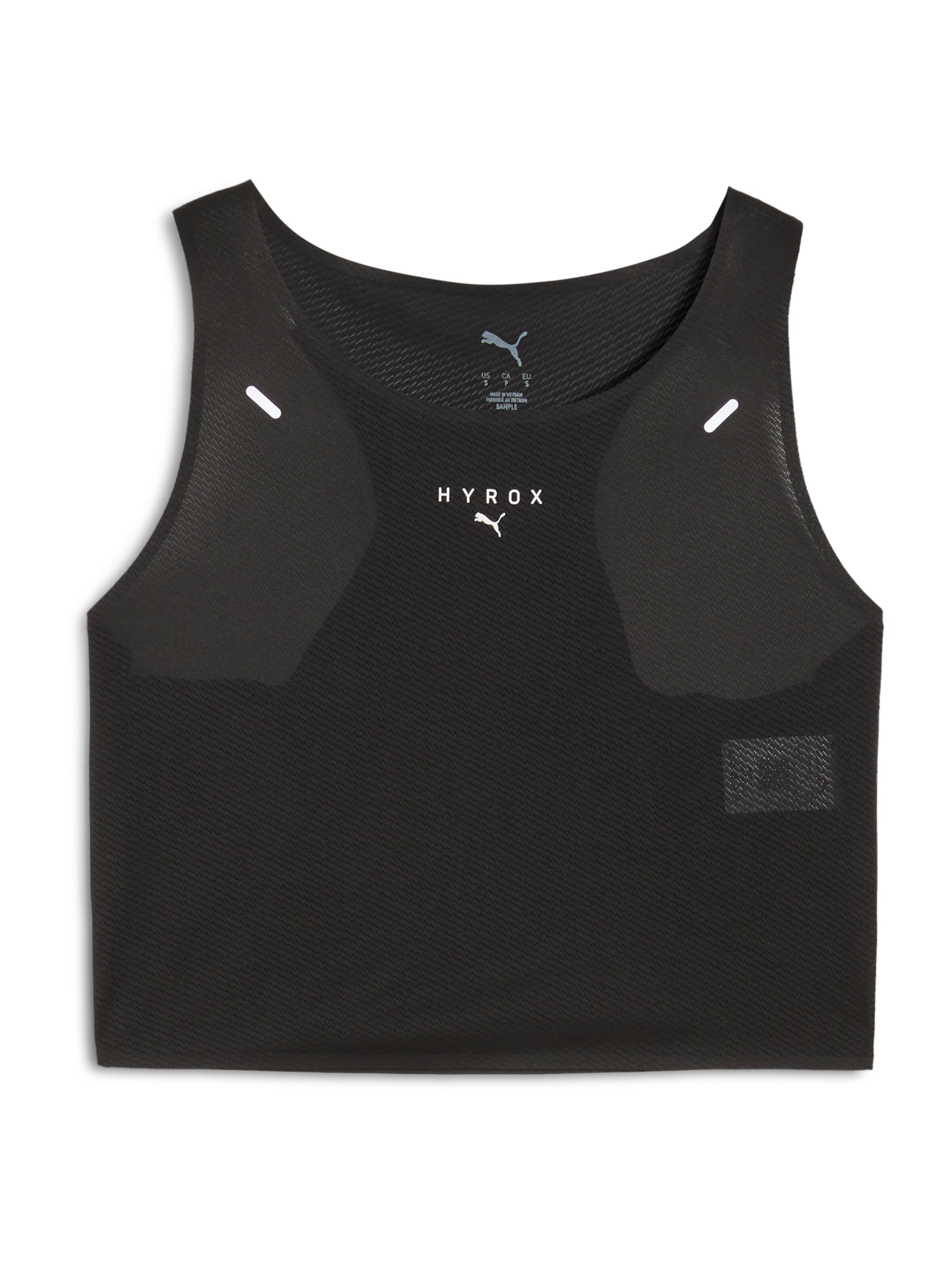 PUMA Αθλητικό τοπ 'PUMA x HYROX ULTRASPUN' σε μαύρο: μπροστά