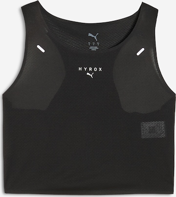 PUMA Urheilutoppi 'PUMA x HYROX ULTRASPUN' värissä musta: etupuoli