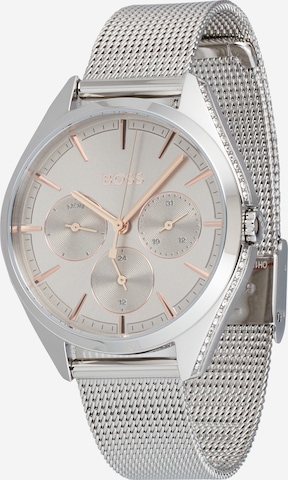BOSS Black Analogové hodinky – stříbrná: přední strana