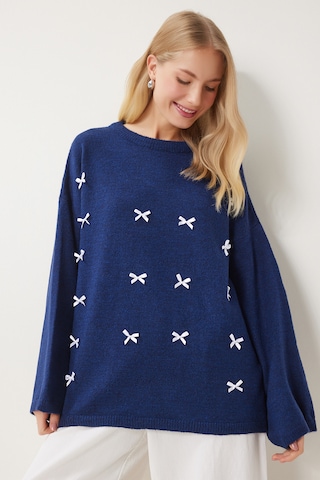Happiness İstanbul Pullover in Blau