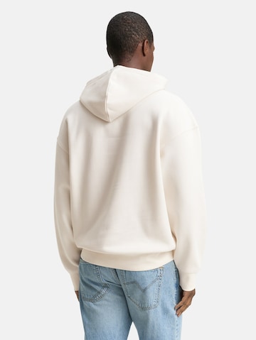 TOM TAILOR DENIM Sweatshirt in Brown