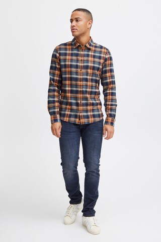 BLEND Regular fit Button Up Shirt in Blue