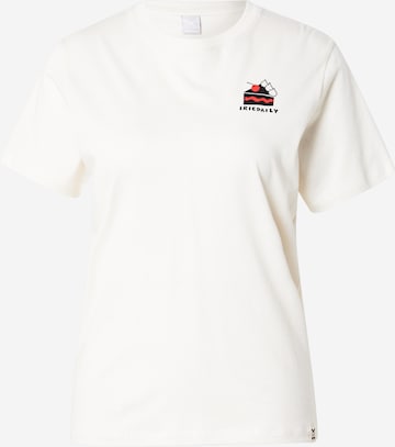 Iriedaily Футболка 'Yoga Club' в Белый: спереди