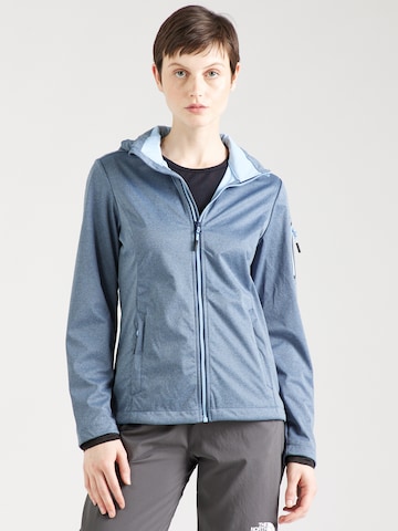 Veste outdoor CMP en bleu : devant