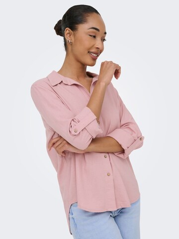 ONLY Bluse 'ONLGoa' i pink