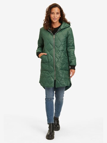 Amber & June Between-Season Jacket in Green